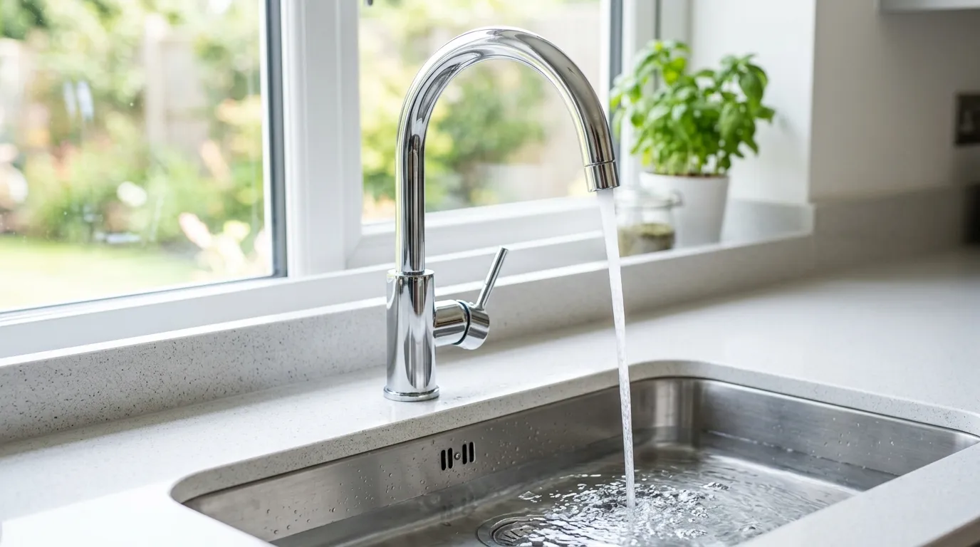 Local Plumbing Master Pros same day plumber fixing a faucet in Middle Point, OH
